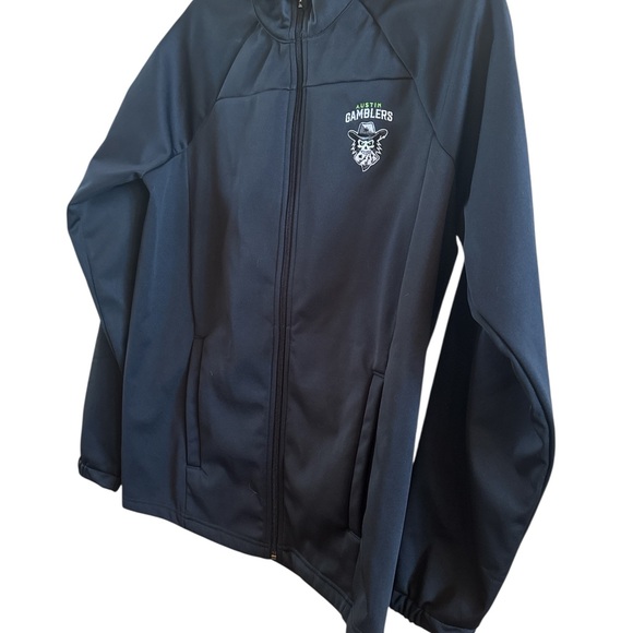 PBR Las Vegas 2023 Championship Black Jacket Size Small Patches Austin Gamblers - Picture 2 of 10